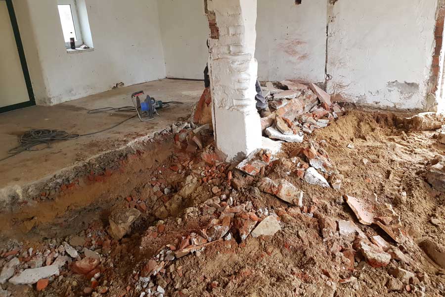 Enkernen für einen Umbau Bad Salzuflen