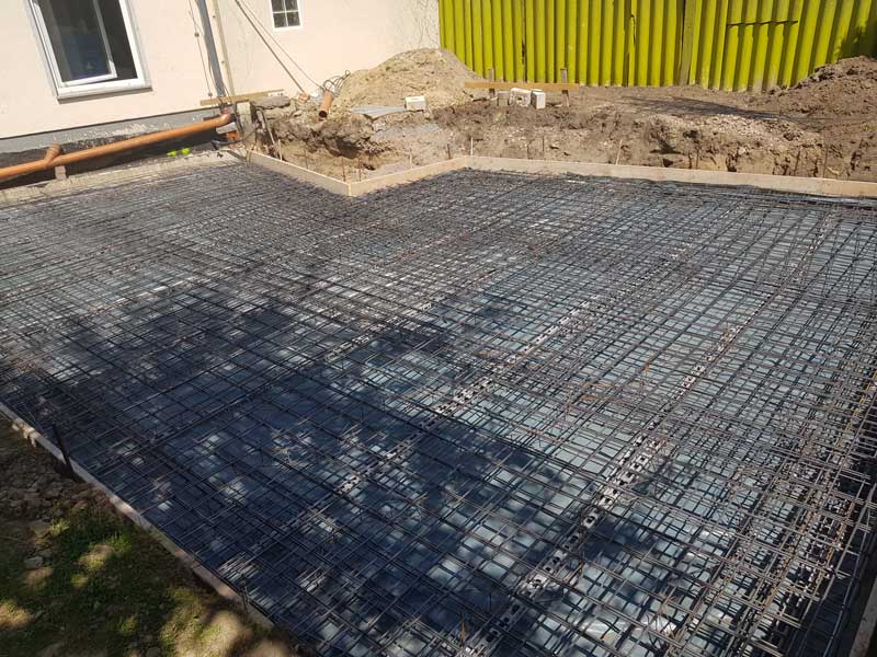 stahlbeton für bodenplatte in detmold