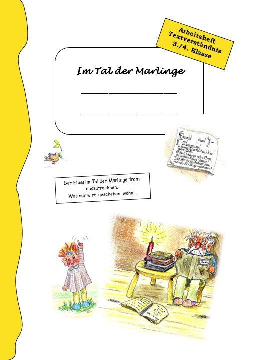 Im Tal der Marlinge, Lernheft