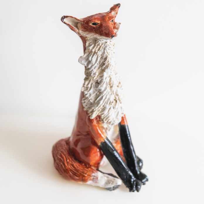 Handbuild ceramics sculpture by Wild Wonder Ceramics, Christmas Hangings & Animal Sculpture