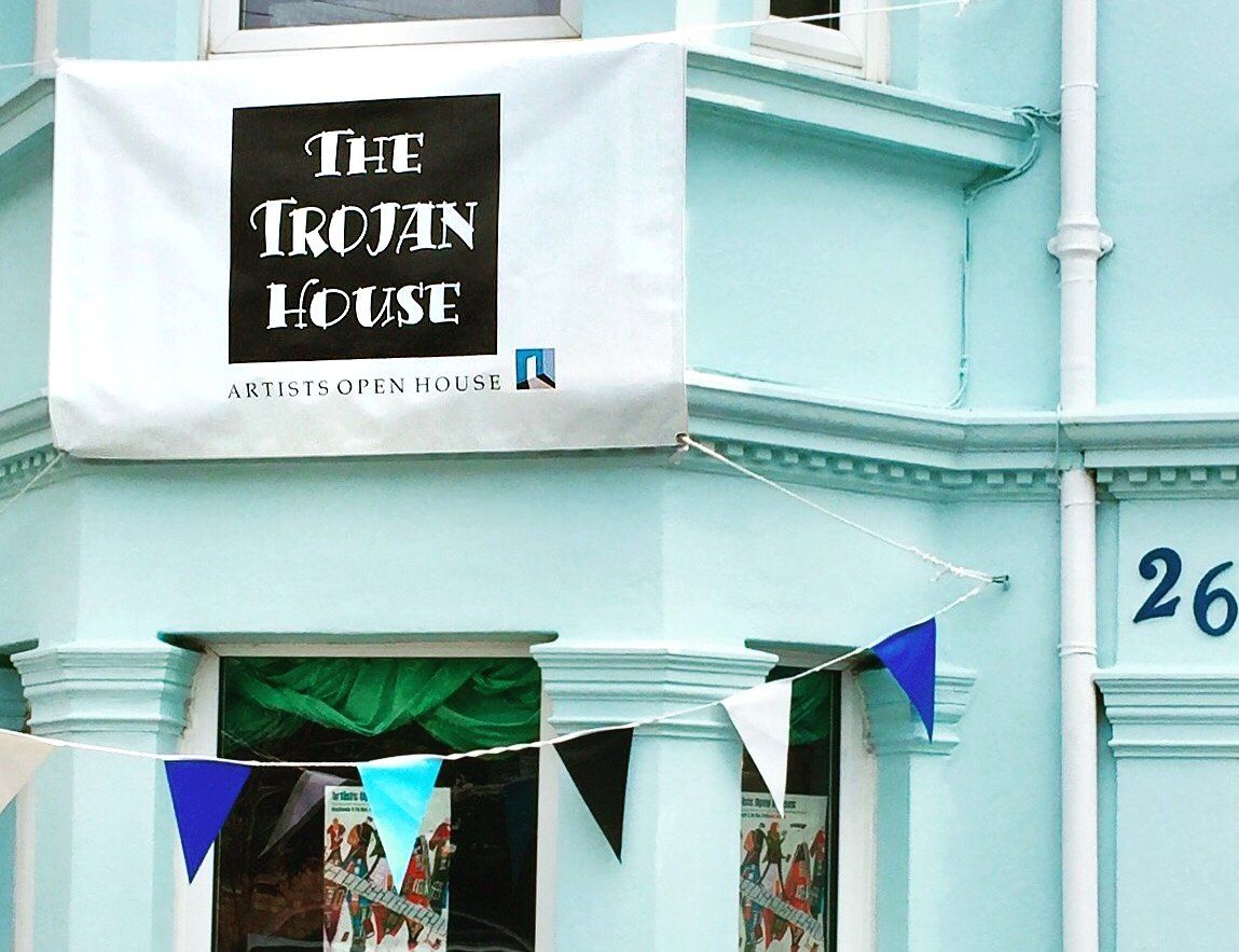 The Trojan House wonderful Artists Open House