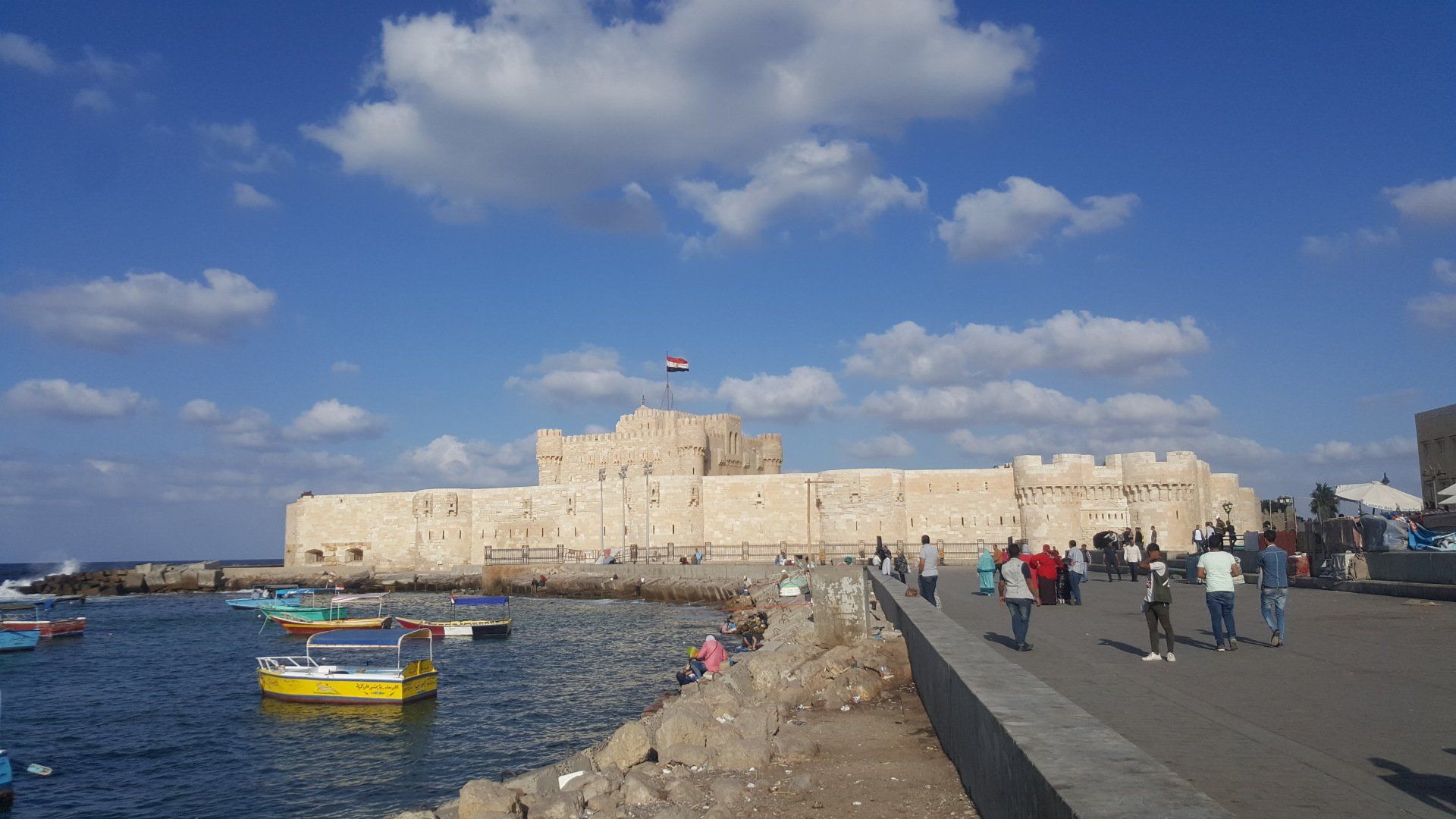 citadelle d'alexandrie - vsite d'alexandrie