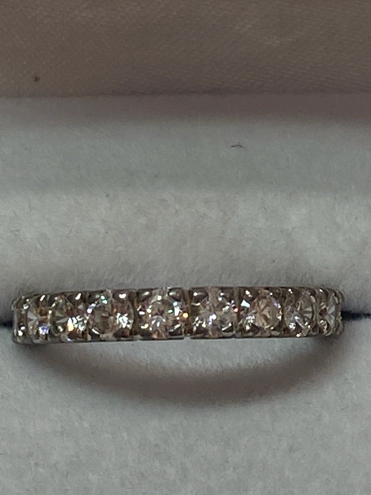 Alliance tour complet or blanc et oxydes de zirconium