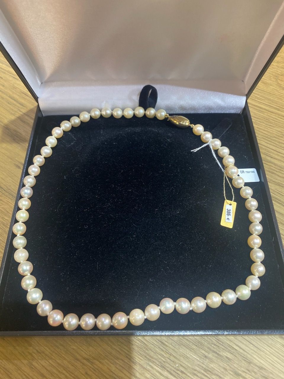 Collier de perles de culture choker