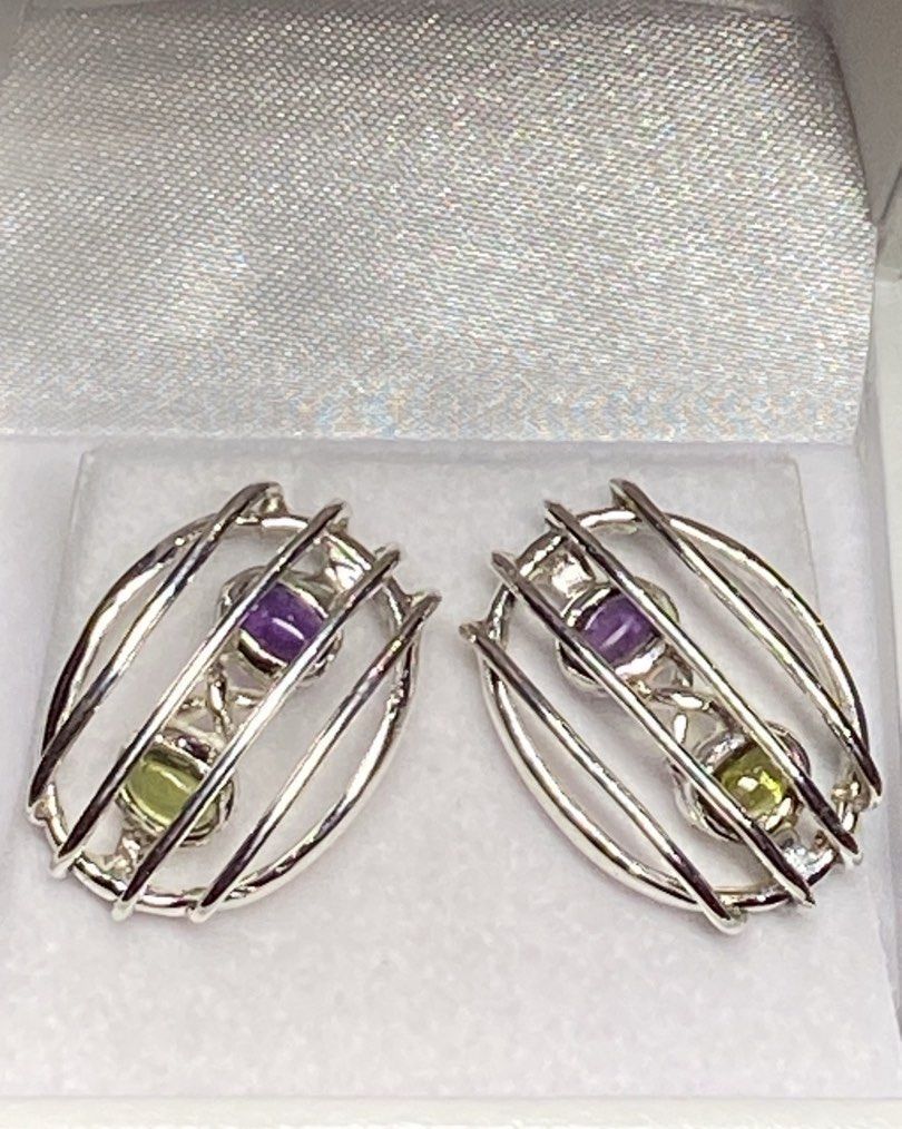 Boucles d'oreilles argent