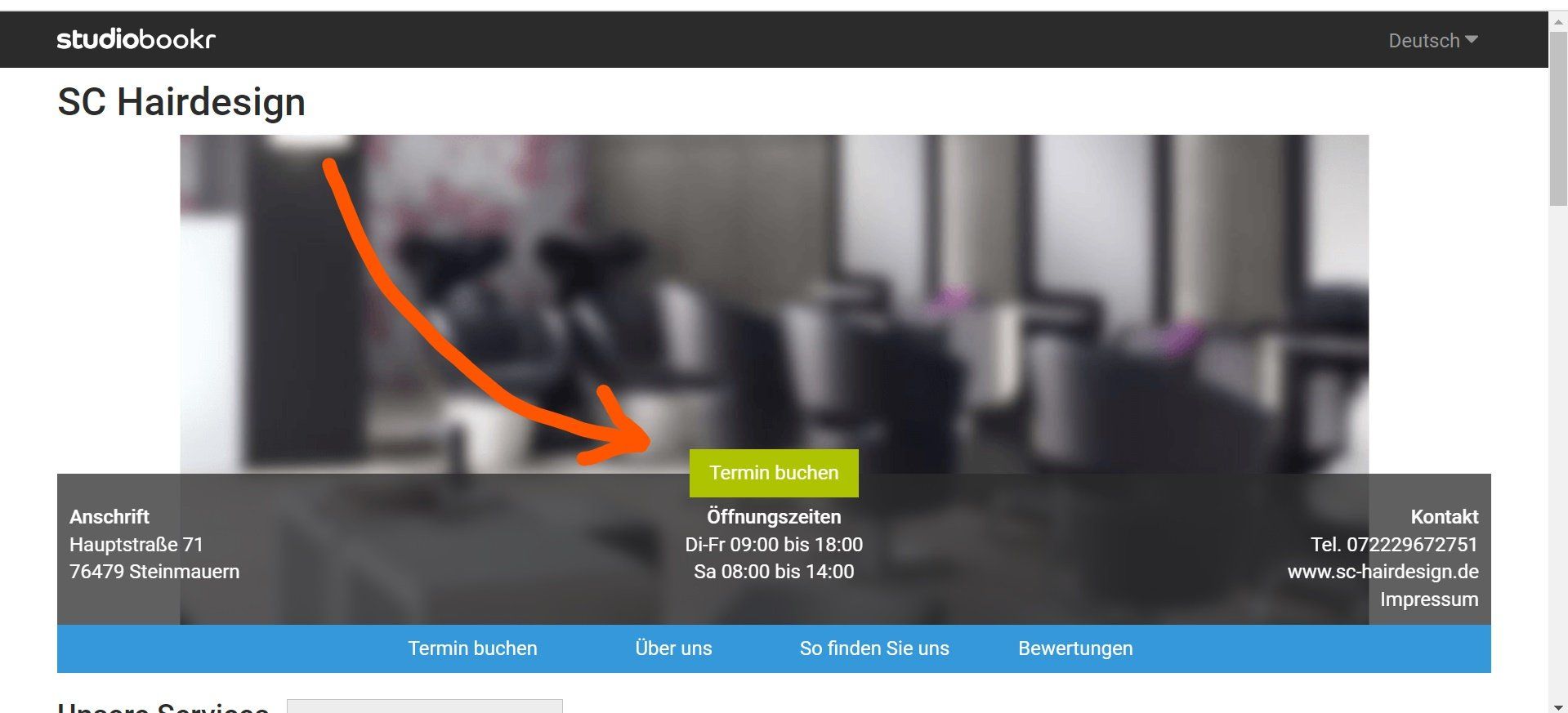 Friseur in Rastatt und Umgebung online Termin buchen: SC HAIRDESIGN aus Steinmauern bei studiobookr