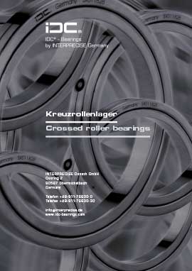 Crossed roller bearings