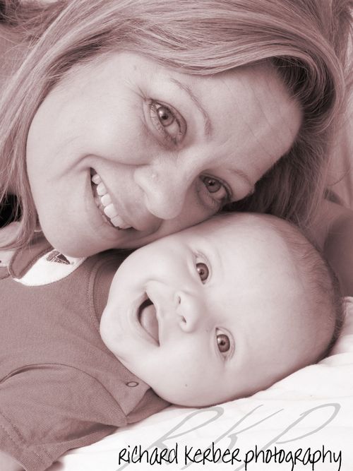 mum and baby mother and baby both smiling
