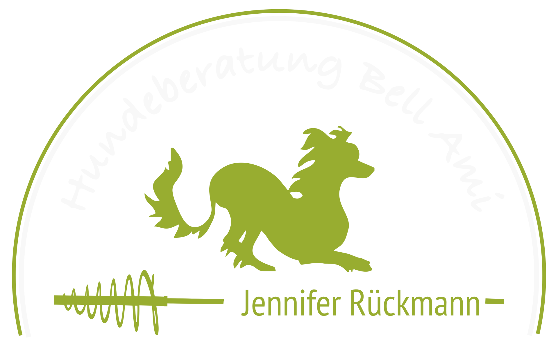 Logo der Hundeberatung Bell Ami von Jennifer Rückmann in Bottrop Logo der Hundeberatung Bell Ami mit Chinese Crested und Tensor