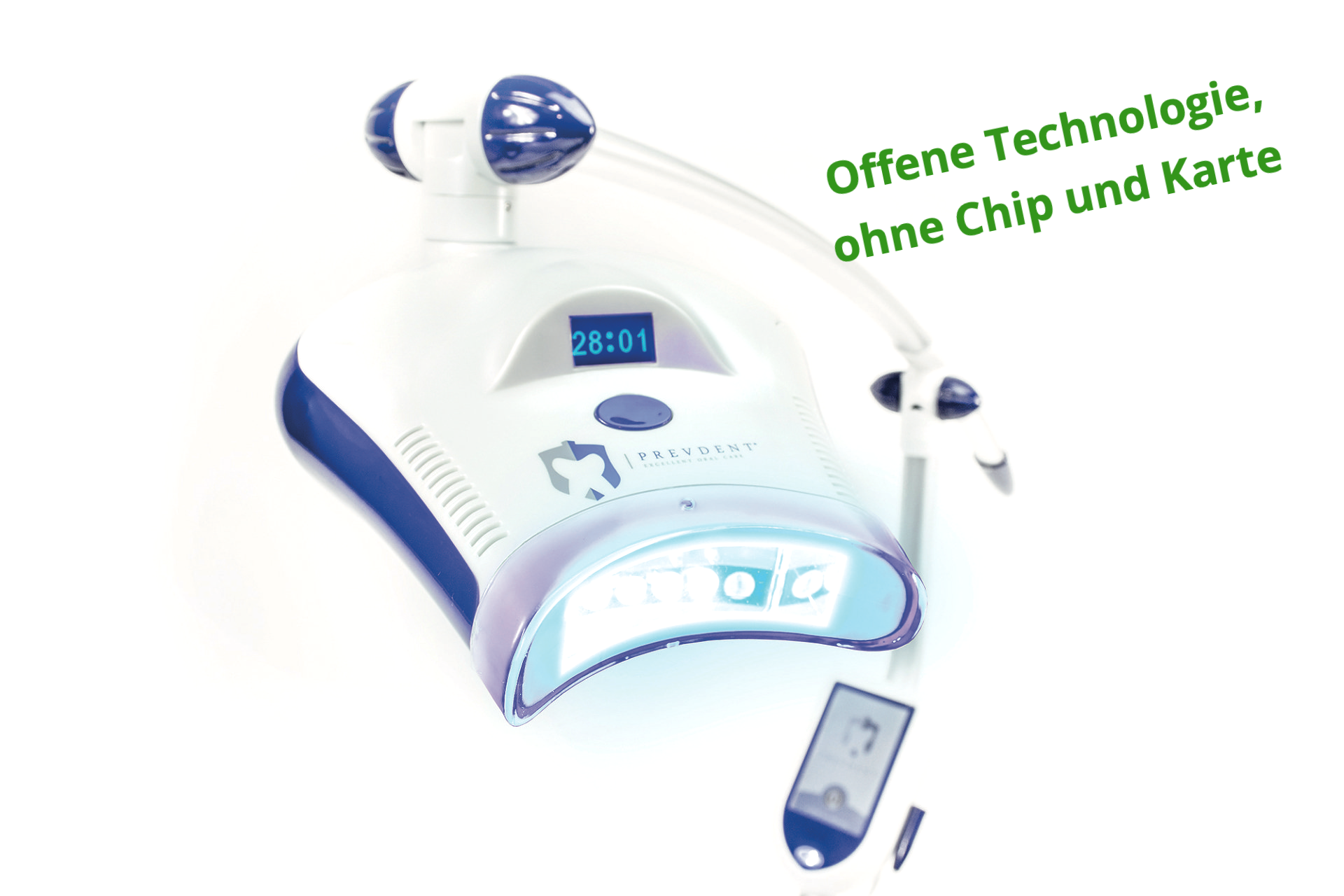 Prevdent, dentingo, bleaching, in-office-bleaching bleachinglampe, nHAp, re-mineralisieren, nano-hydroxylapatit, CrWR, Zahnaufhellung, Zahnarzt, Dental, Dentistry