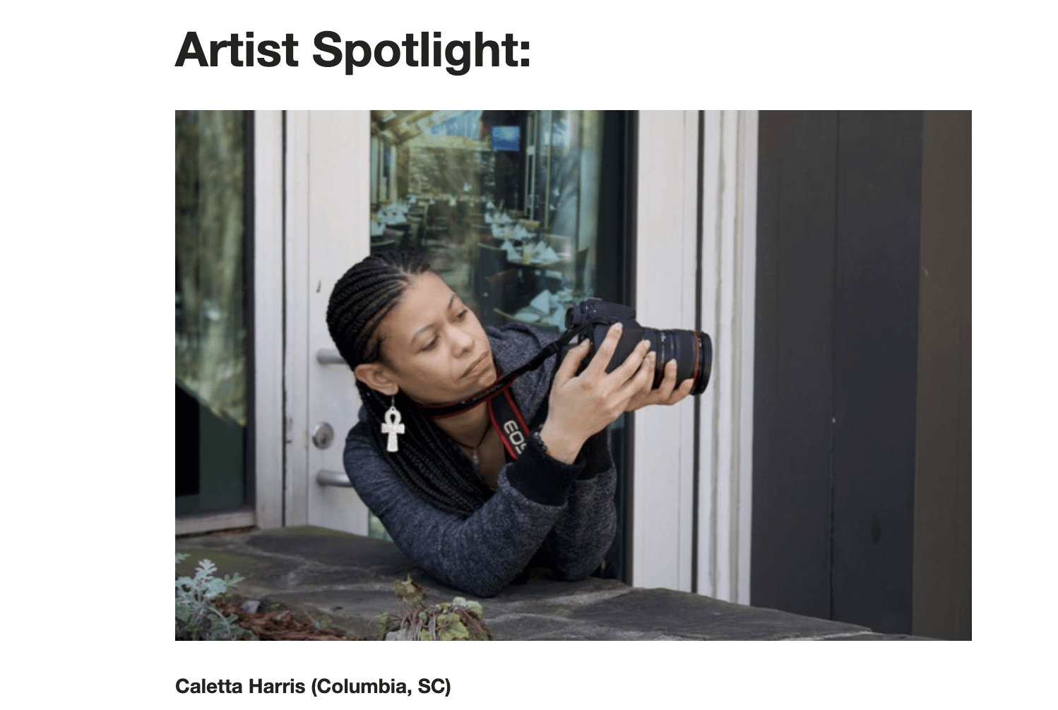 Artist spotlight indie media arts south filming
