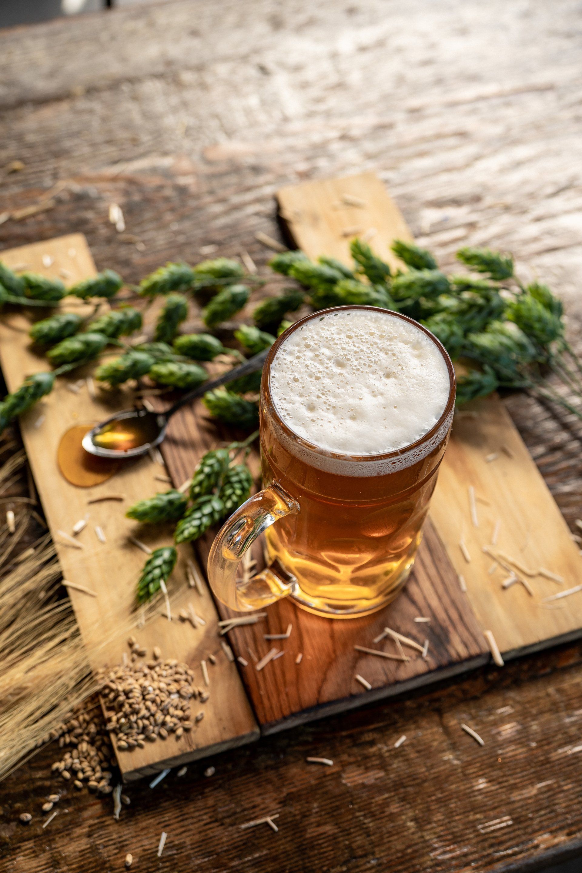 Brewery branding shoot for Abigaile Brewery, shot by Los Angeles media team, POP Media LA.