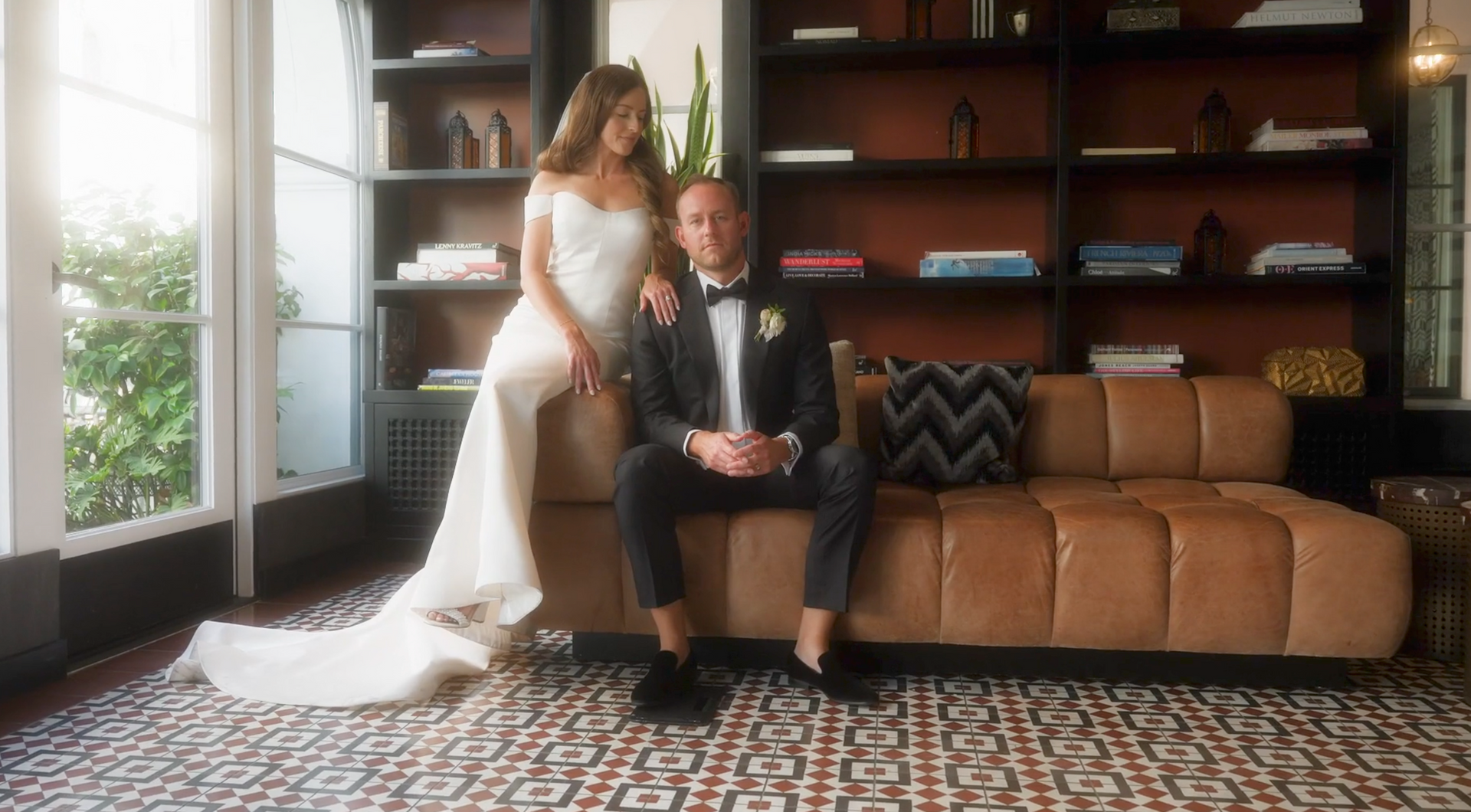 Brittany and Jason Santa Barbara Wedding captured by wedding photo and video team, POP Media LA, at the Hotel Californian in Santa Barbara, California.