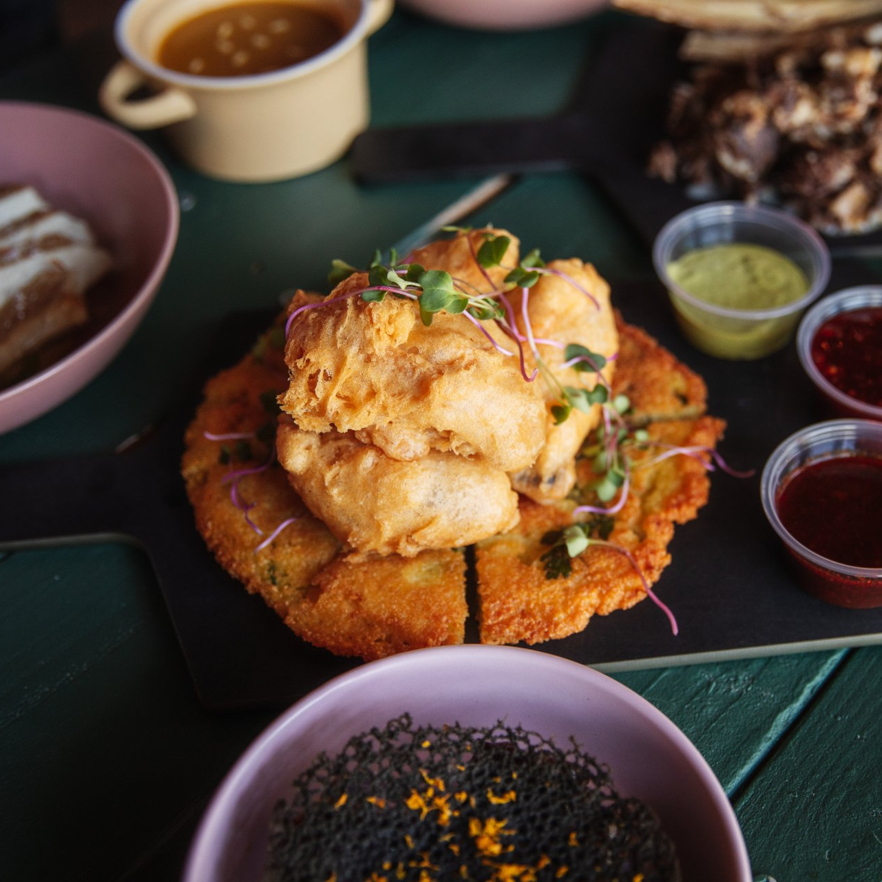 Restaurant branding shoot for Hanchic, shot by Los Angeles media team, POP Media LA.