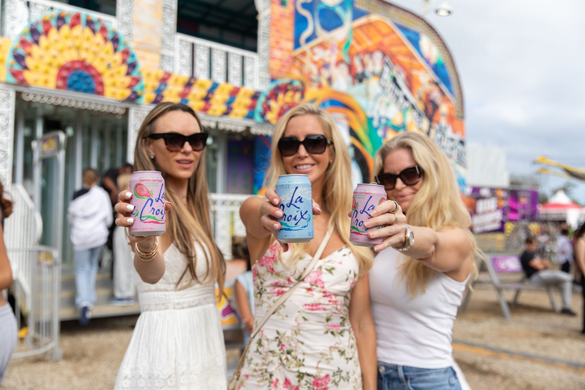 La Croix at Malibu Chili Cook Off Event captured by Los Angeles event media coverage team, POP Media LA, in Malibu, California.