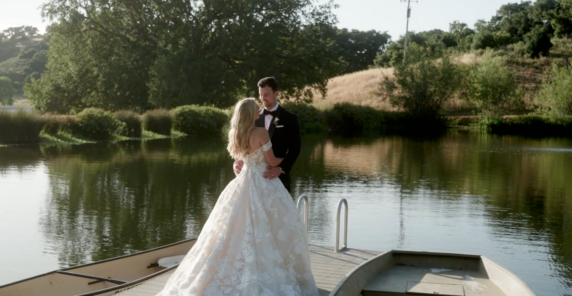 Matt and Tina Los Olivos Wedding captured by wedding photo and video team, POP Media LA, at the Folded Hills Winery in Gaviota, California.