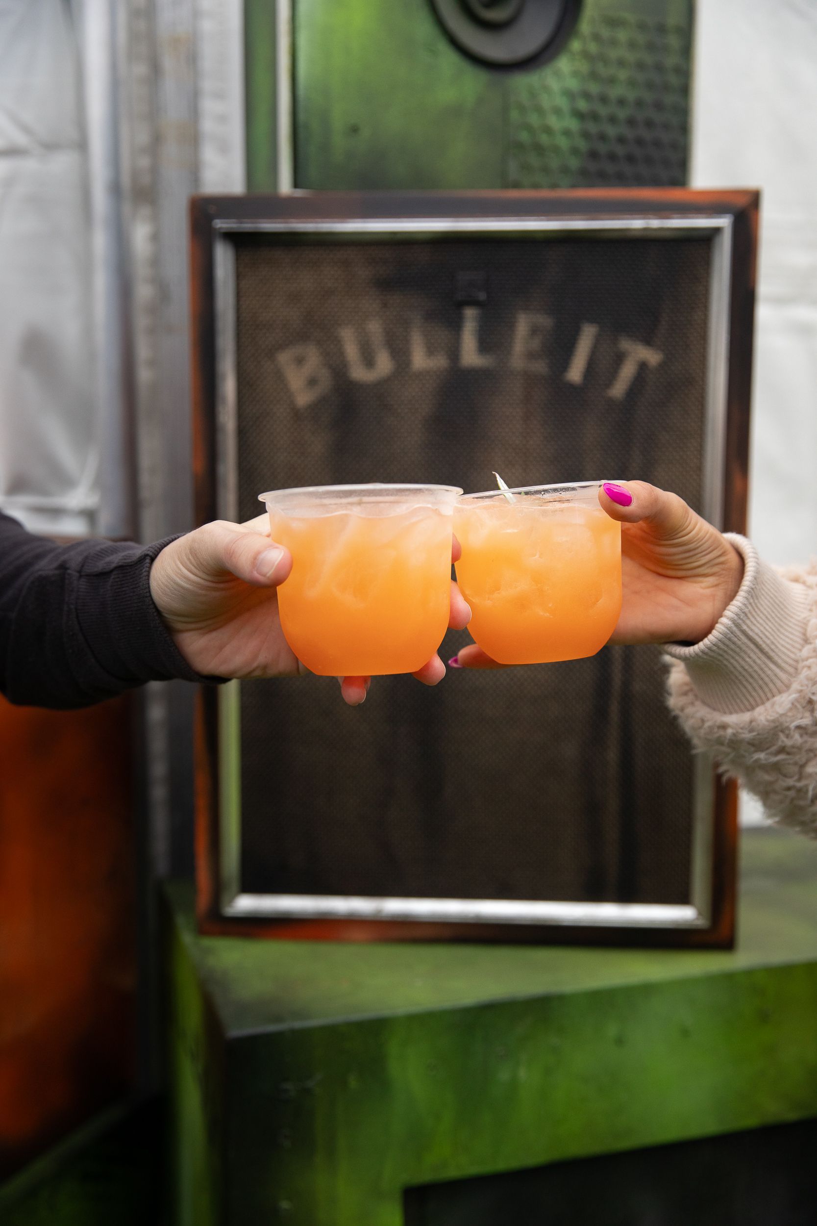Diageo product shot at Outside Lands Festival in San Francisco, California.