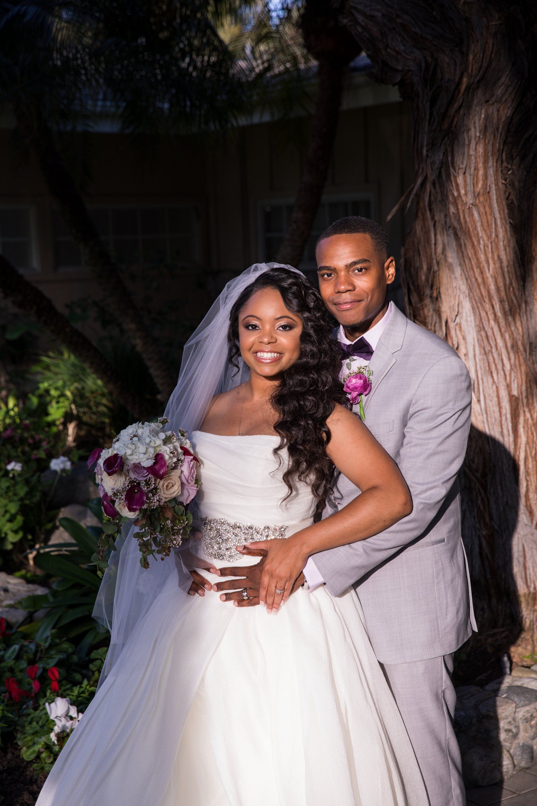 Ralph and Patrice wedding captured by SoCal wedding photo and video team, POP Media LA, in Los Angeles, California.