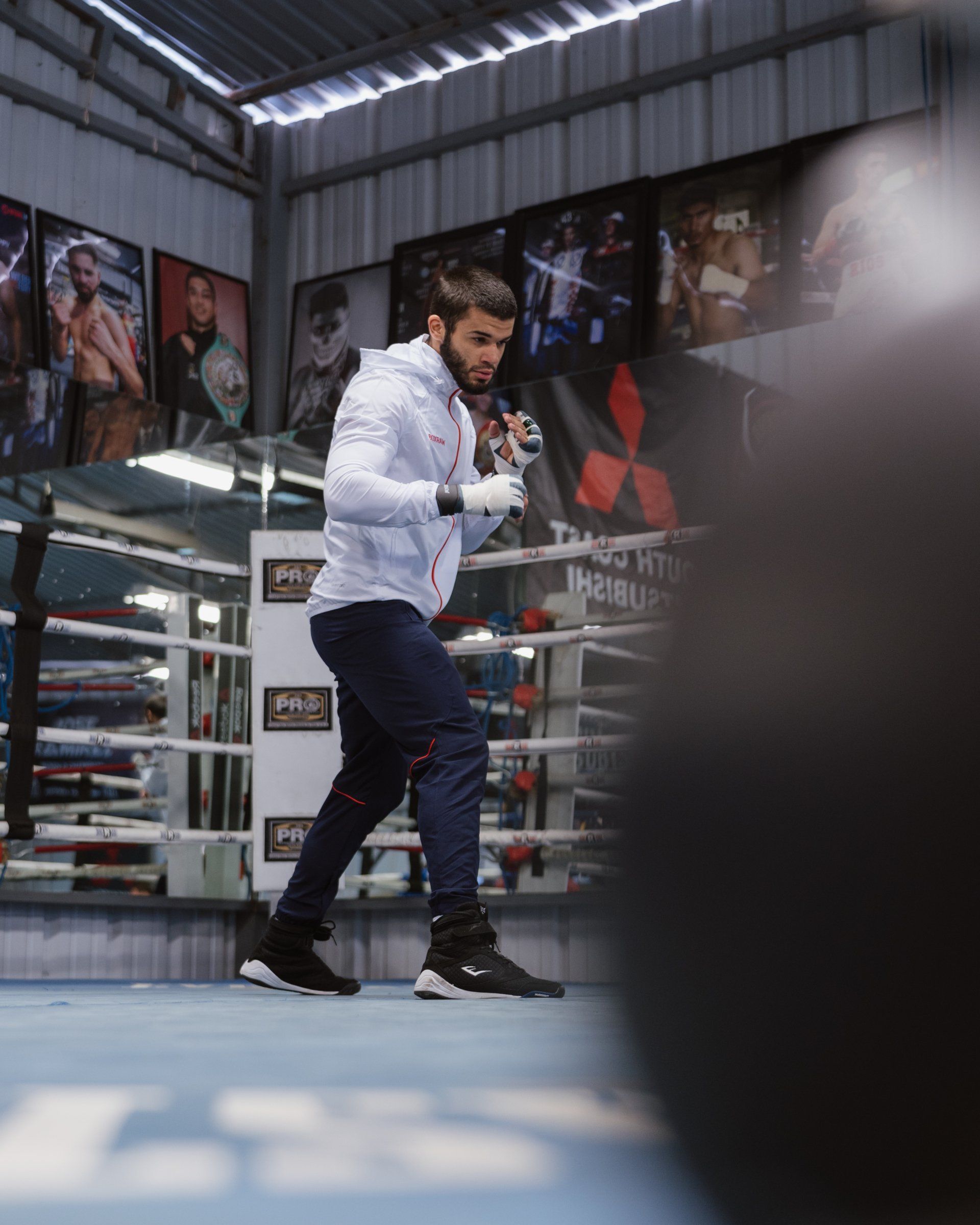 Fitness shoot for Box Raw with Los Angeles production team, POP Media LA.