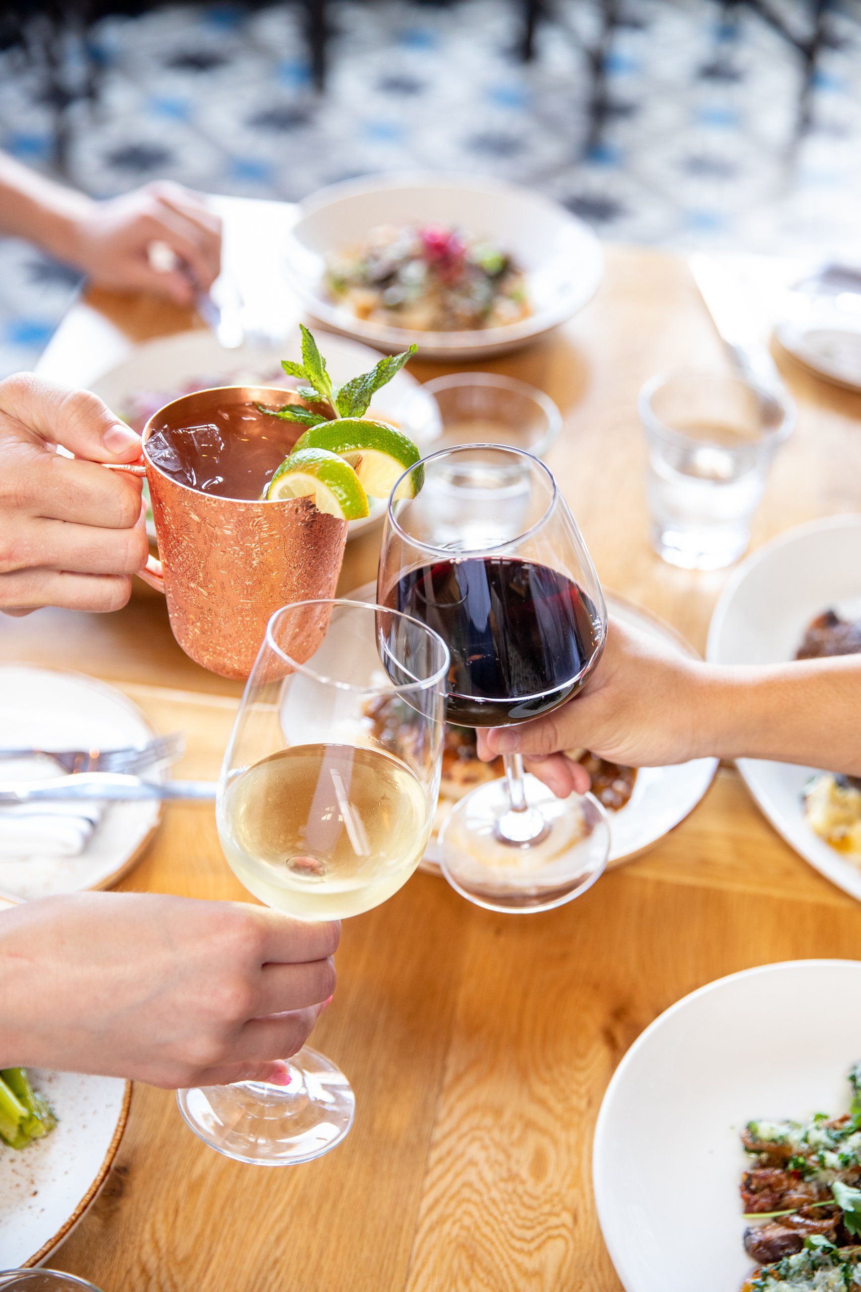 Restaurant branding shoot for Steak & Whisky in Hermosa Beach, shot by Los Angeles production team, POP Media LA.