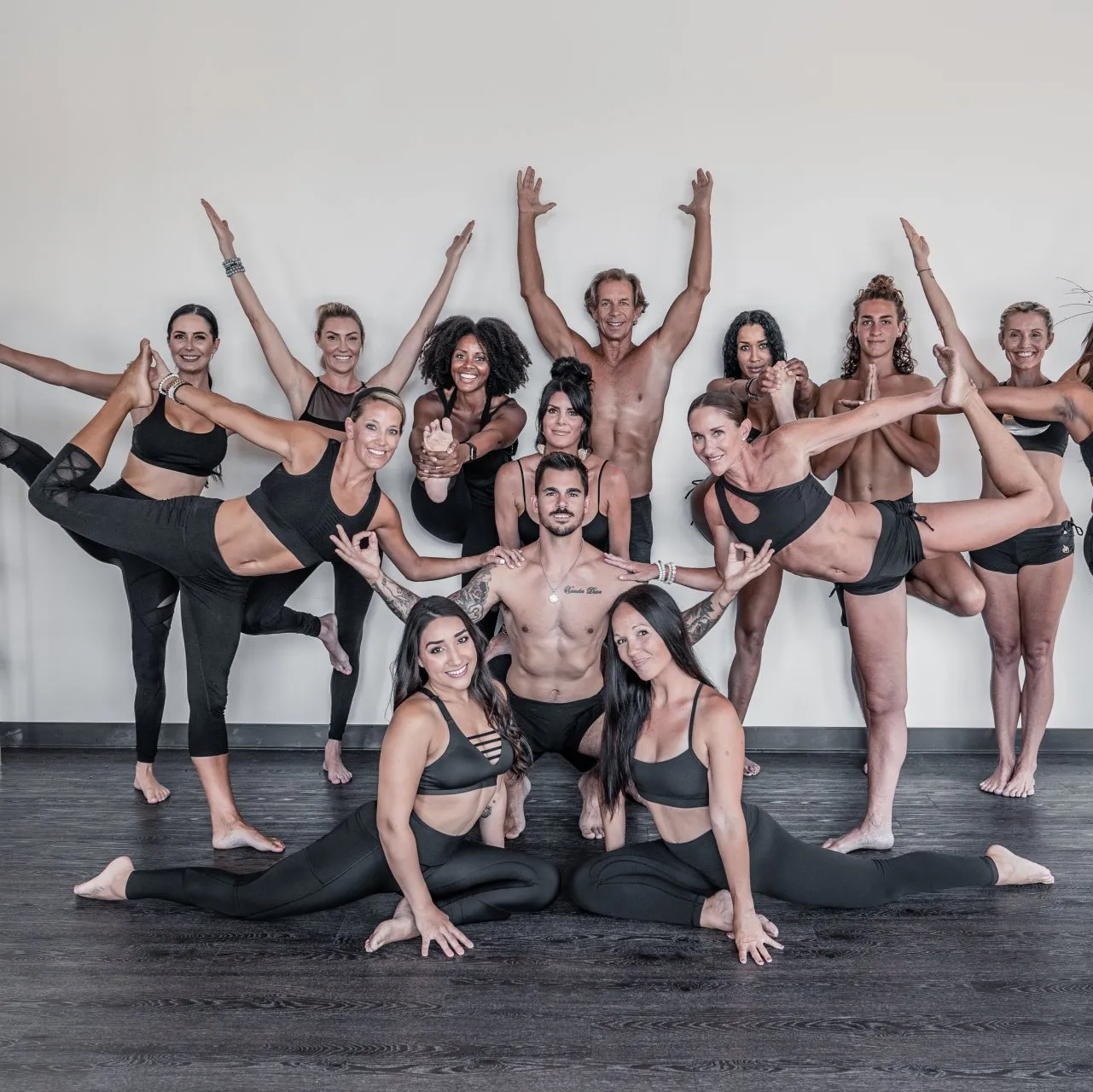 Fitness shoot for Sweat Star Yoga with Los Angeles production team, POP Media LA.
