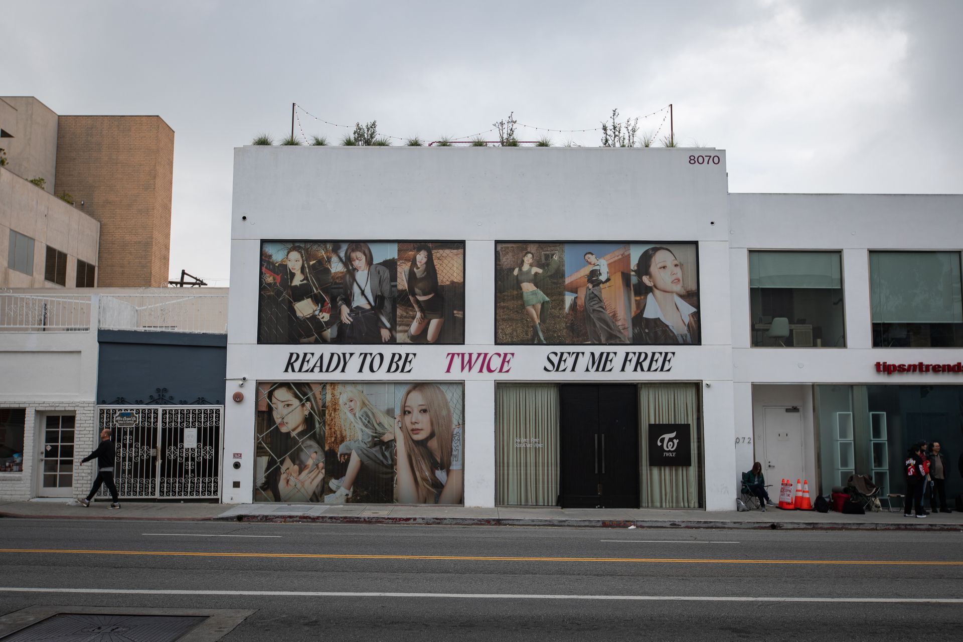Event shoot for South Korean girl group, TWICE, produced by Slaack Productions and shot by Los Angeles production team, POP Media LA.