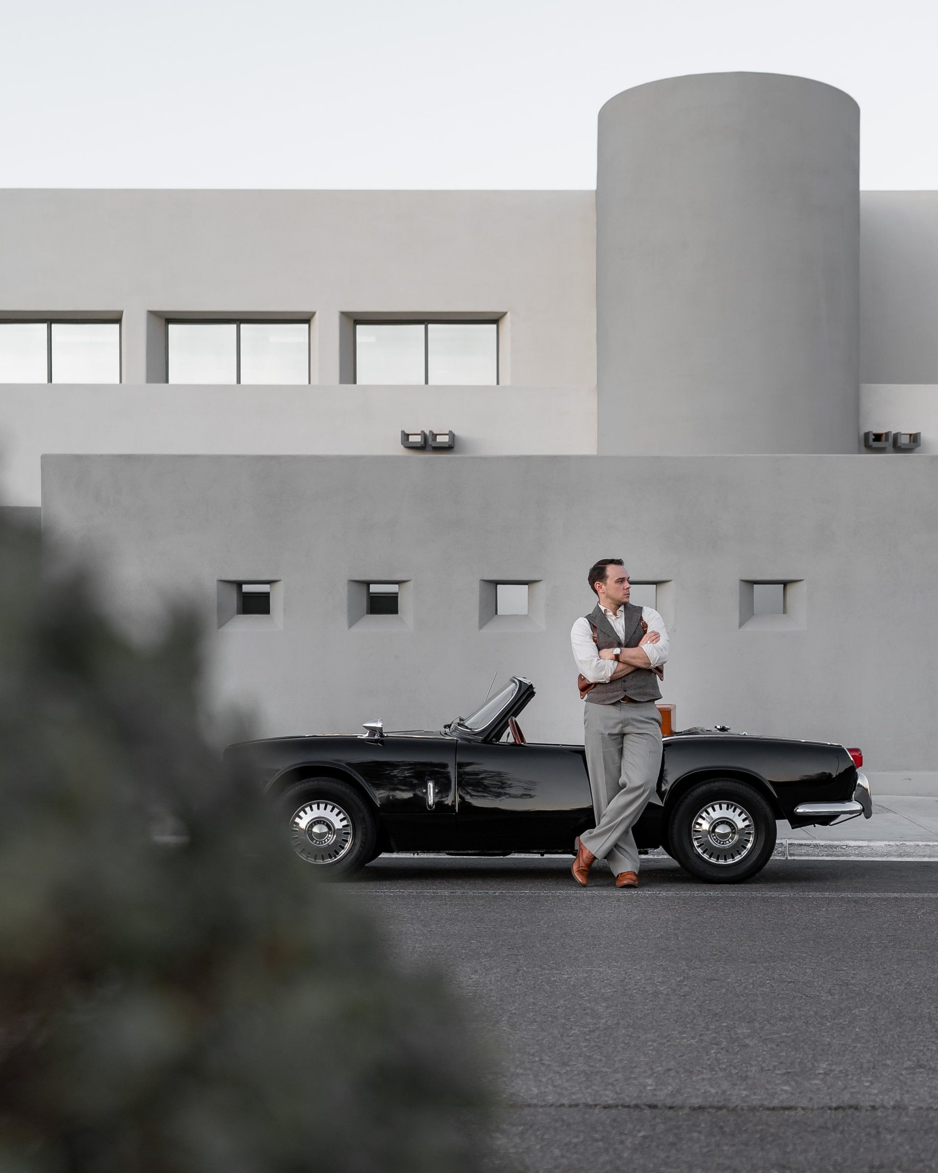 Lifestyle and personal branding shoot in Los Angeles, California with Zephyr Aero Leather, produced and directed by POP Media LA.