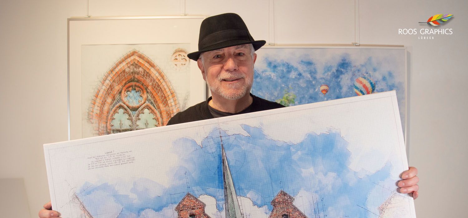 Rottger ROOS mit Wandbildern