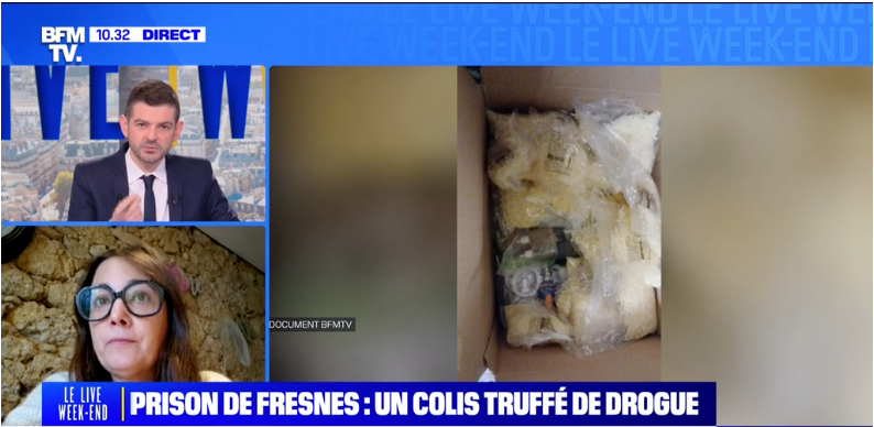 Prison de Fresnes : un colis truffé de drogue - Aurélie ROUDIER-PASCAL en parle Prison de Fresnes : un colis truffé de drogue - Aurélie ROUDIER-PASCAL en parle