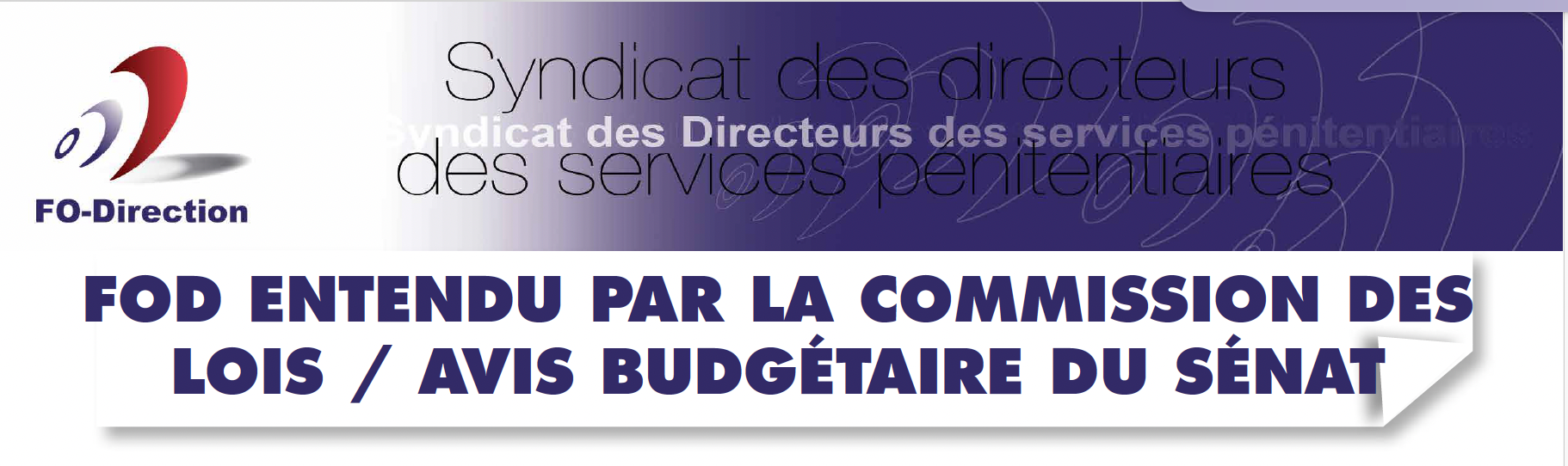 FOD commission des lois FOD commission des lois