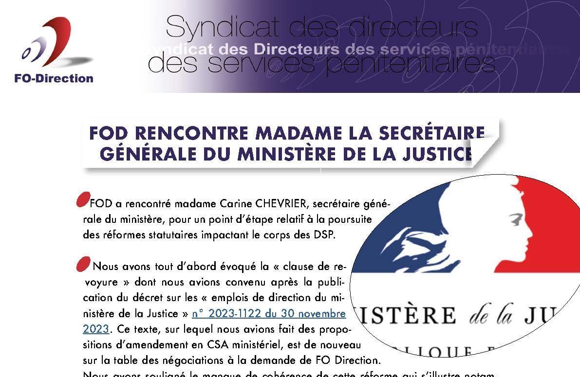 Rencontre avec Mme CHEVRIER le 3 juin 2025 Rencontre avec Mme CHEVRIER le 3 juin 2025