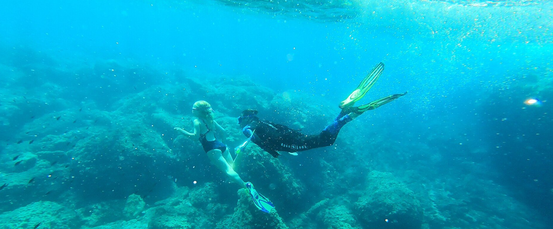 Découverte de la mer Snorkeling Nice et Monaco