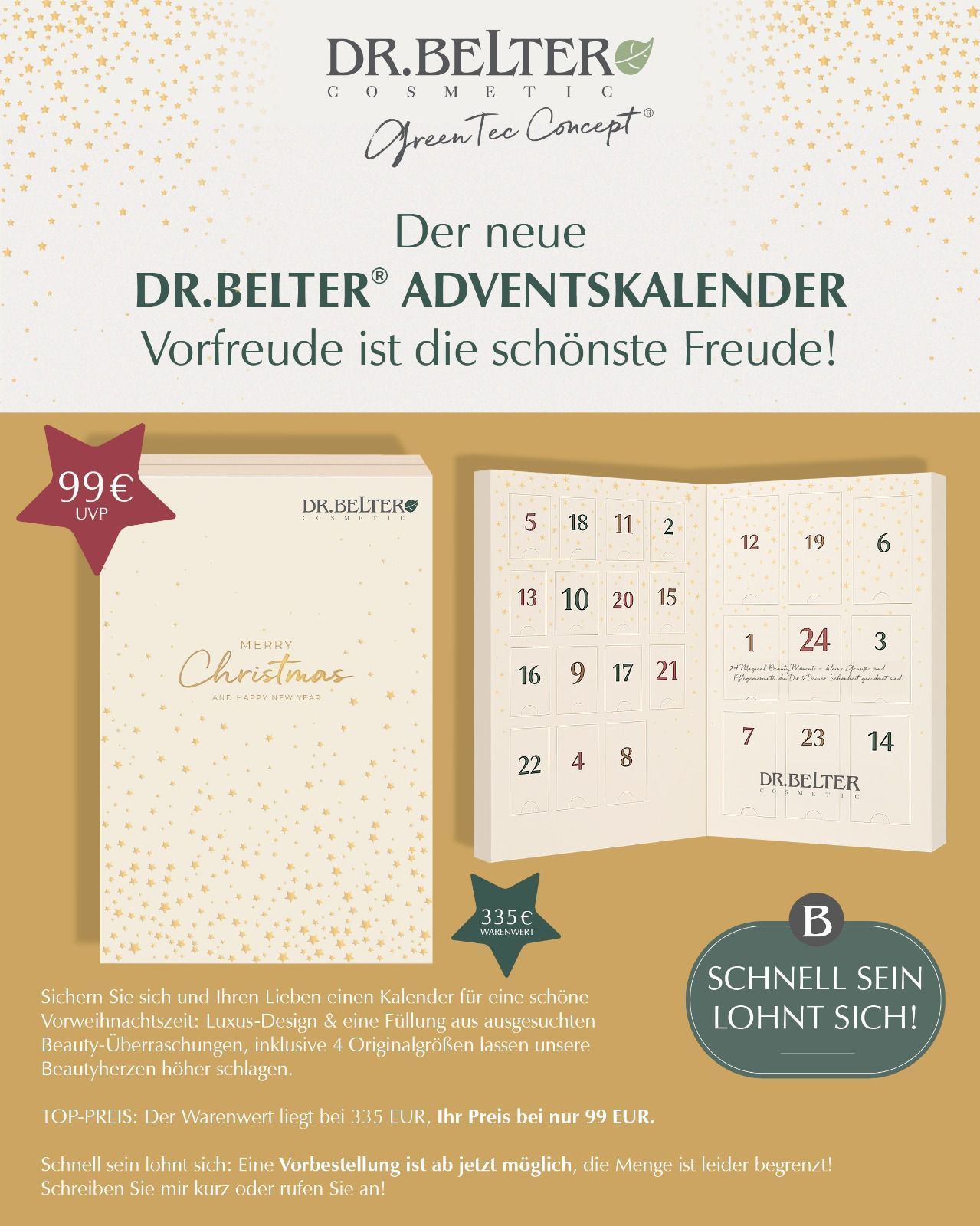 Dr. Belter Adventskalender 2025