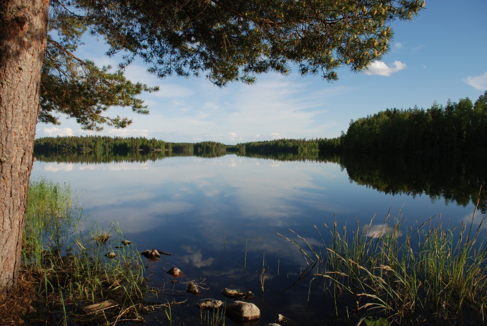suomalainen järvimaisema, kyyvesi