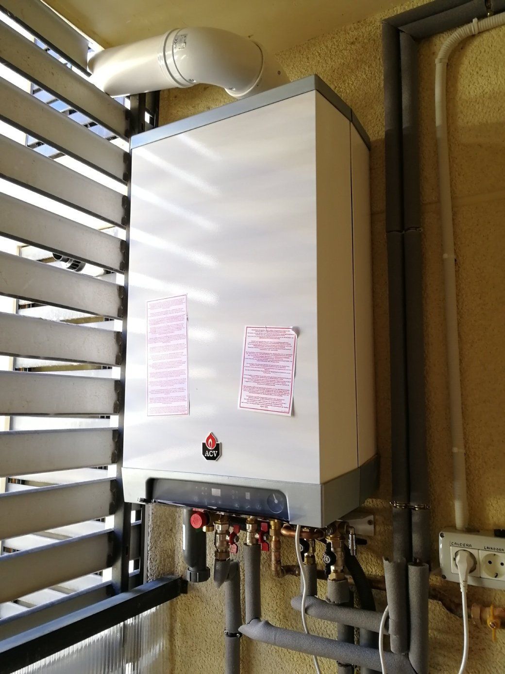 caldera de gas logroño