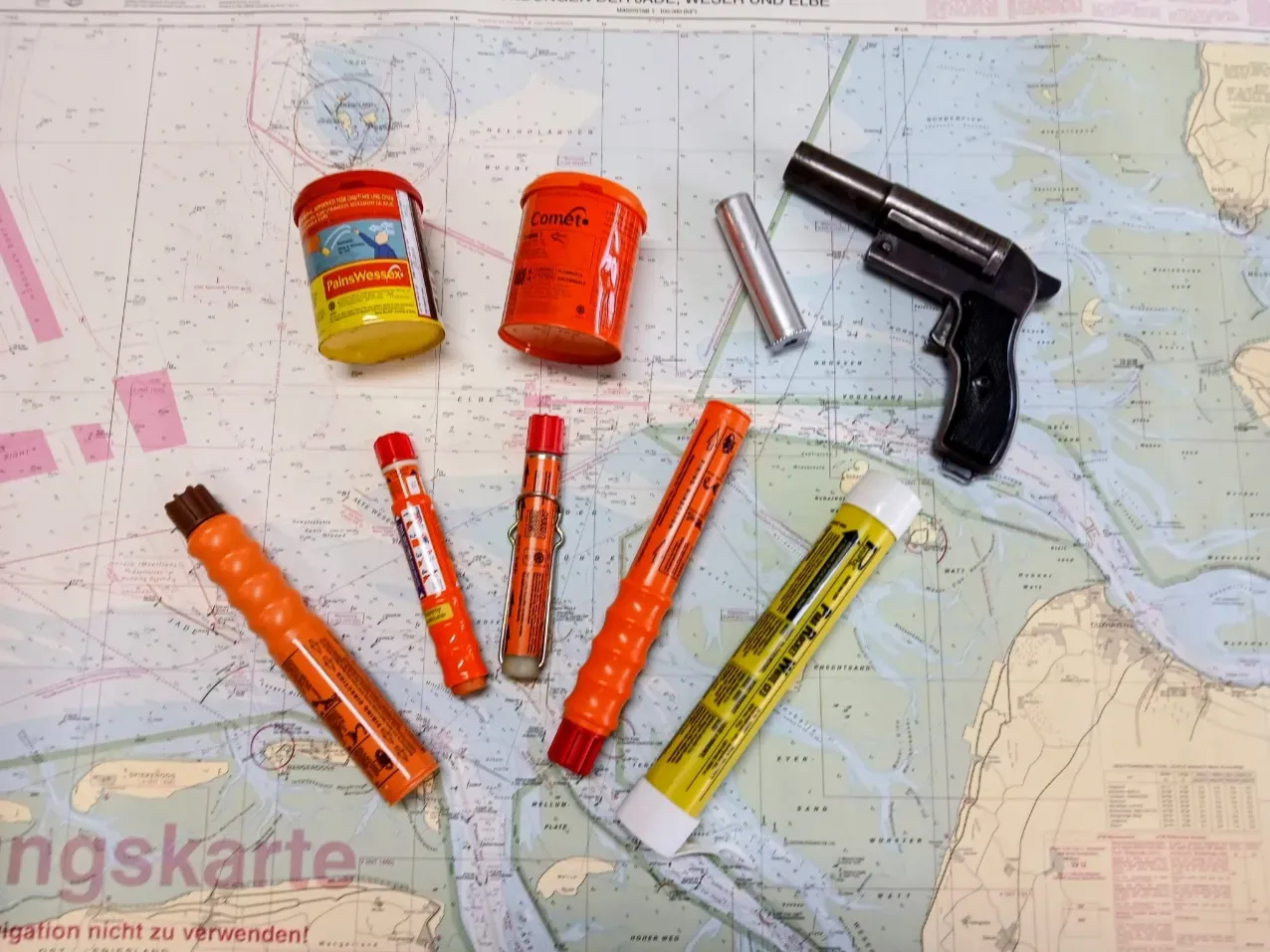 FKN Seenotsignal Pyroschein
nach dem Sprengstoffrecht