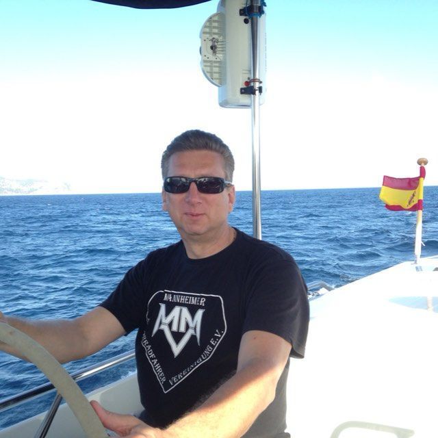 Ingo, Techniker und aktiver Skipper zur See bei Sailors´ Point