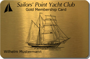 Sailors´ Point Yacht Club Gold Card