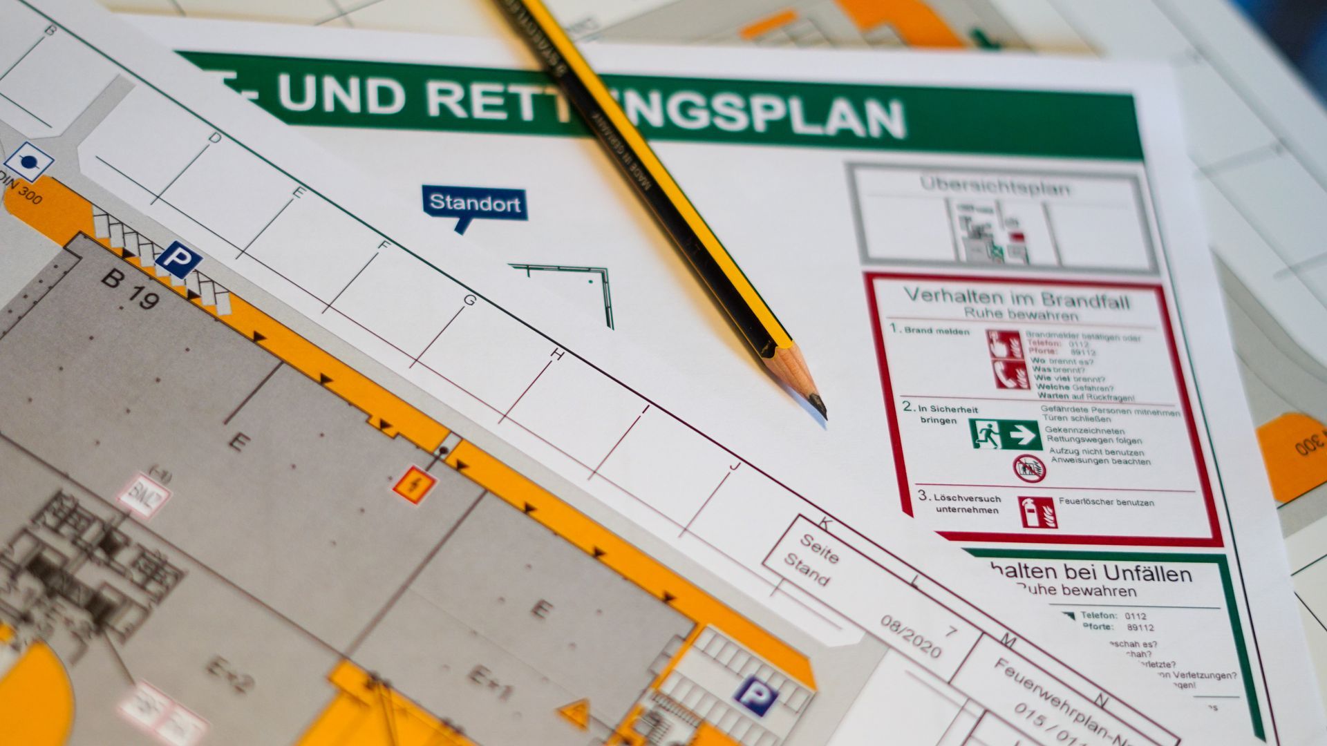 Brandschutzpläne Brandschutztechnische Zeichnungen