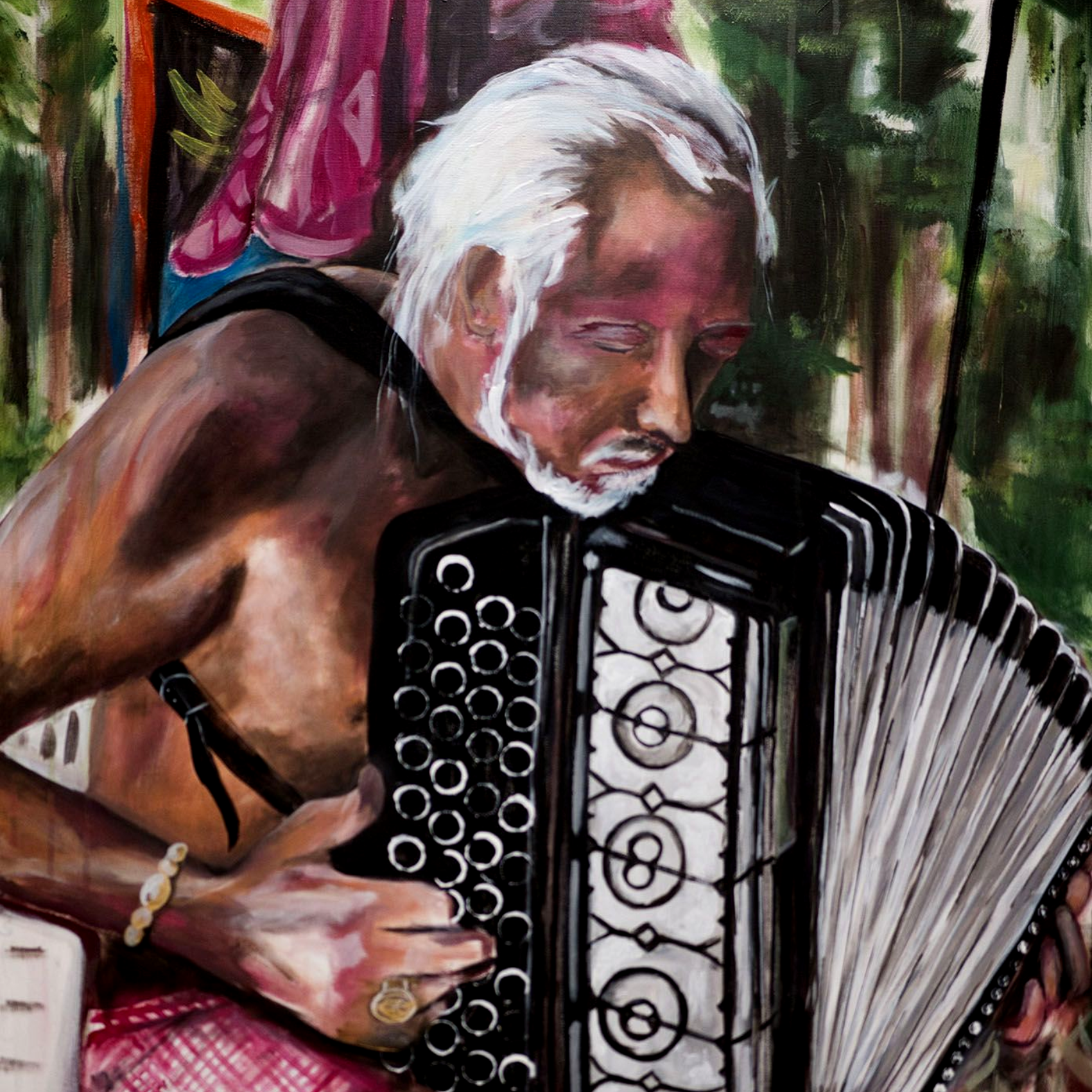 Originale - Acryl auf Leinwand Portraits von Daniela Heinki