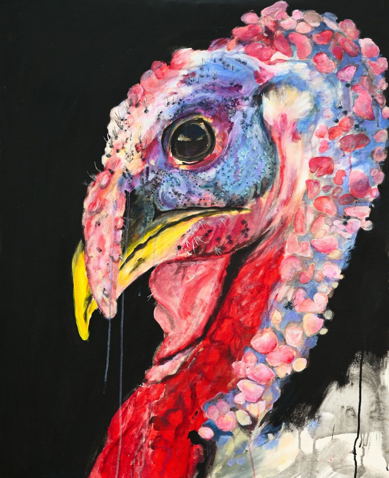 Elmar: mein künstlerisches Experiment. Wie viel Charakter steckt in einem Schnabel, einem Blick, einer Farbe?