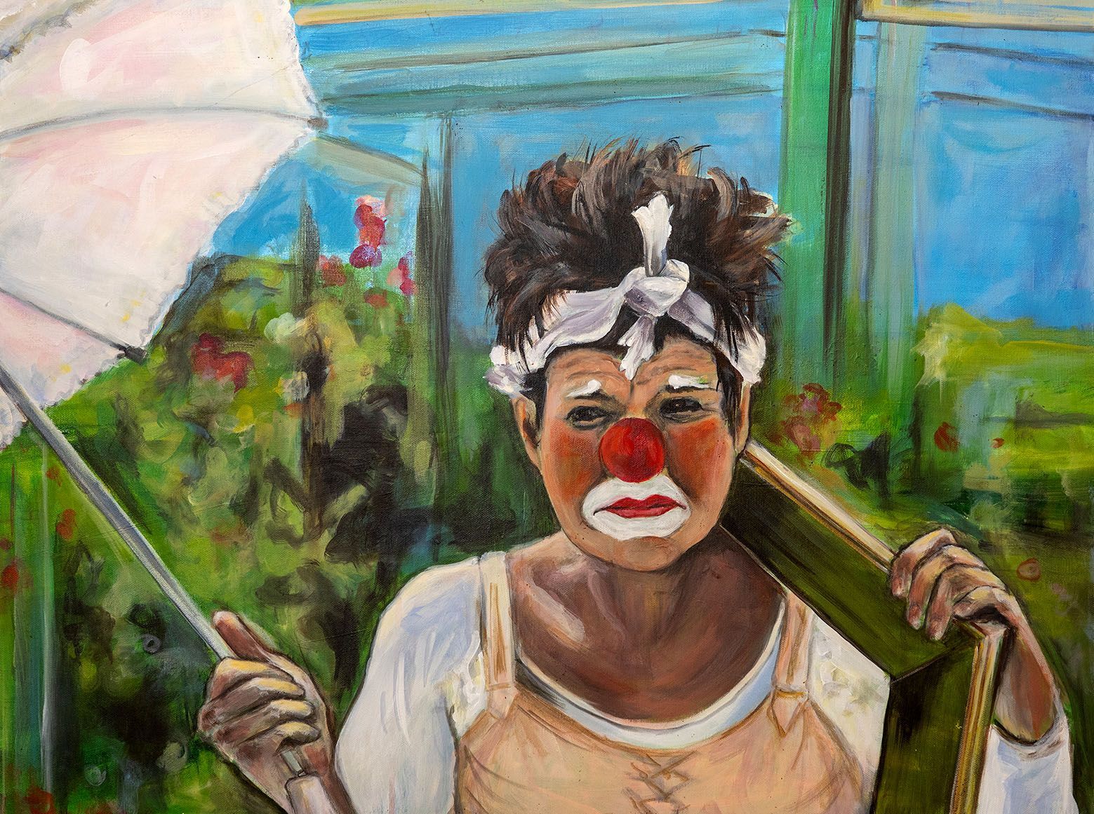 Puh, heiss heut - Clown von Daniela Heinki