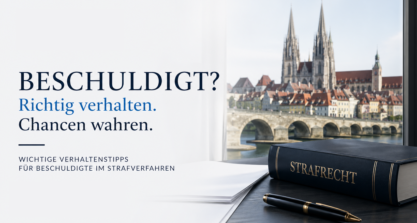 Anwalt Strafrecht Regensburg Informationen Beschuldigter Strafverfahren