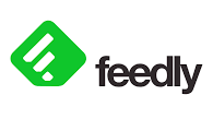 White and green Icon for Feedly, linked for The MindShifter Audio Blog