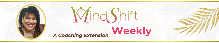 Header banner for the MindShift Weekly newsletter by Fatima Bey.