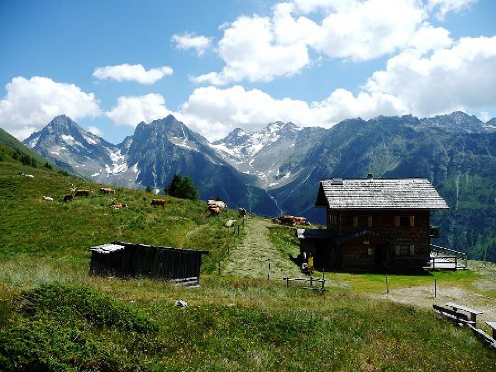 radurlaub, radtouren, mountainbiketouren, biketouren, kärnten, osttirol, großglockner, nationalpark hohe tauern-Biketour Lesachriegelhütte