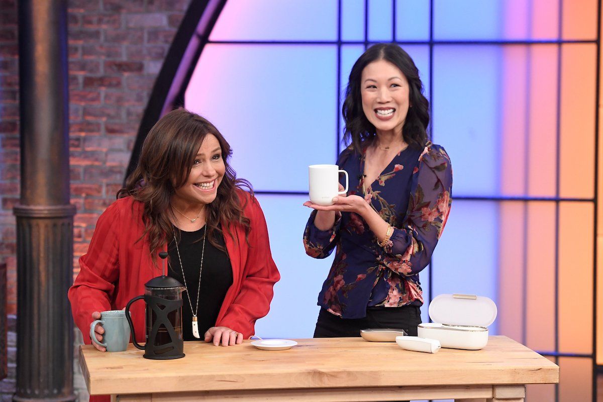 Television Work - Picture of Chi-Lan and Rachel Ray
