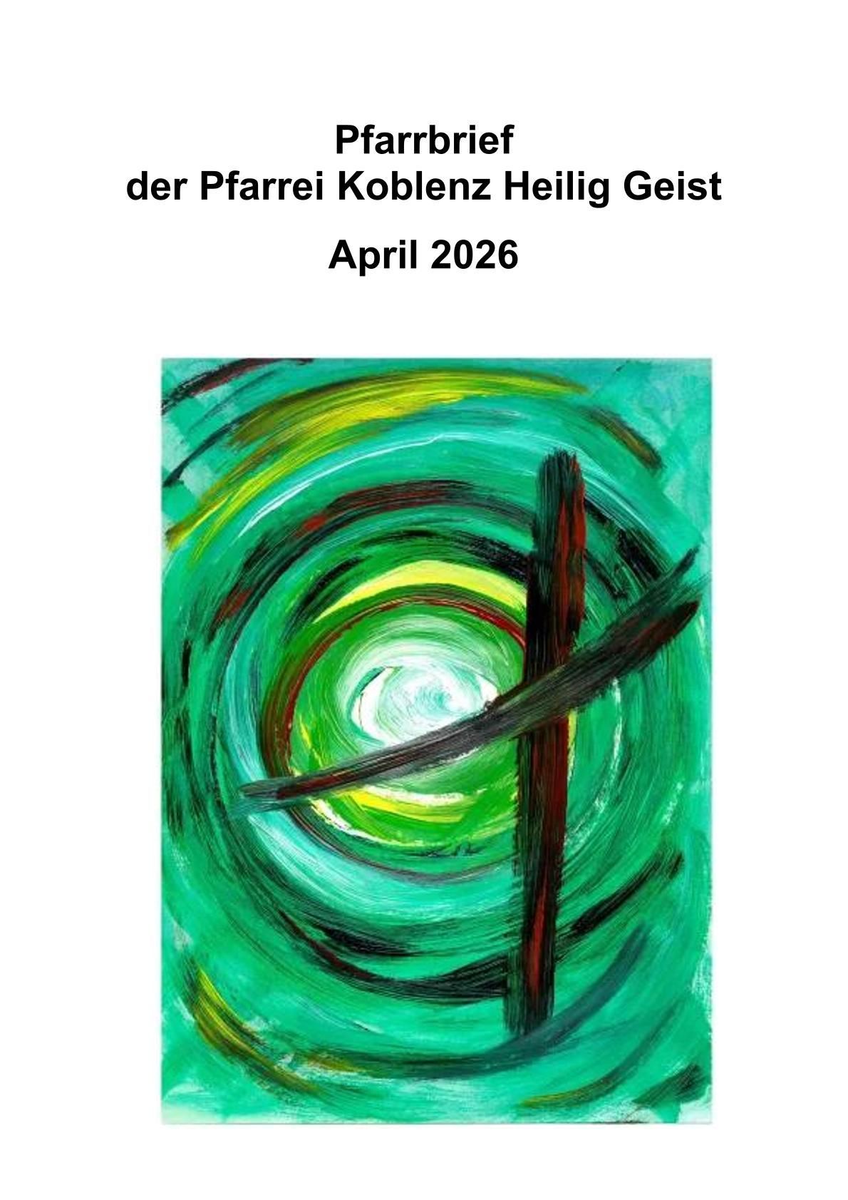Pfarrbrief April 2026