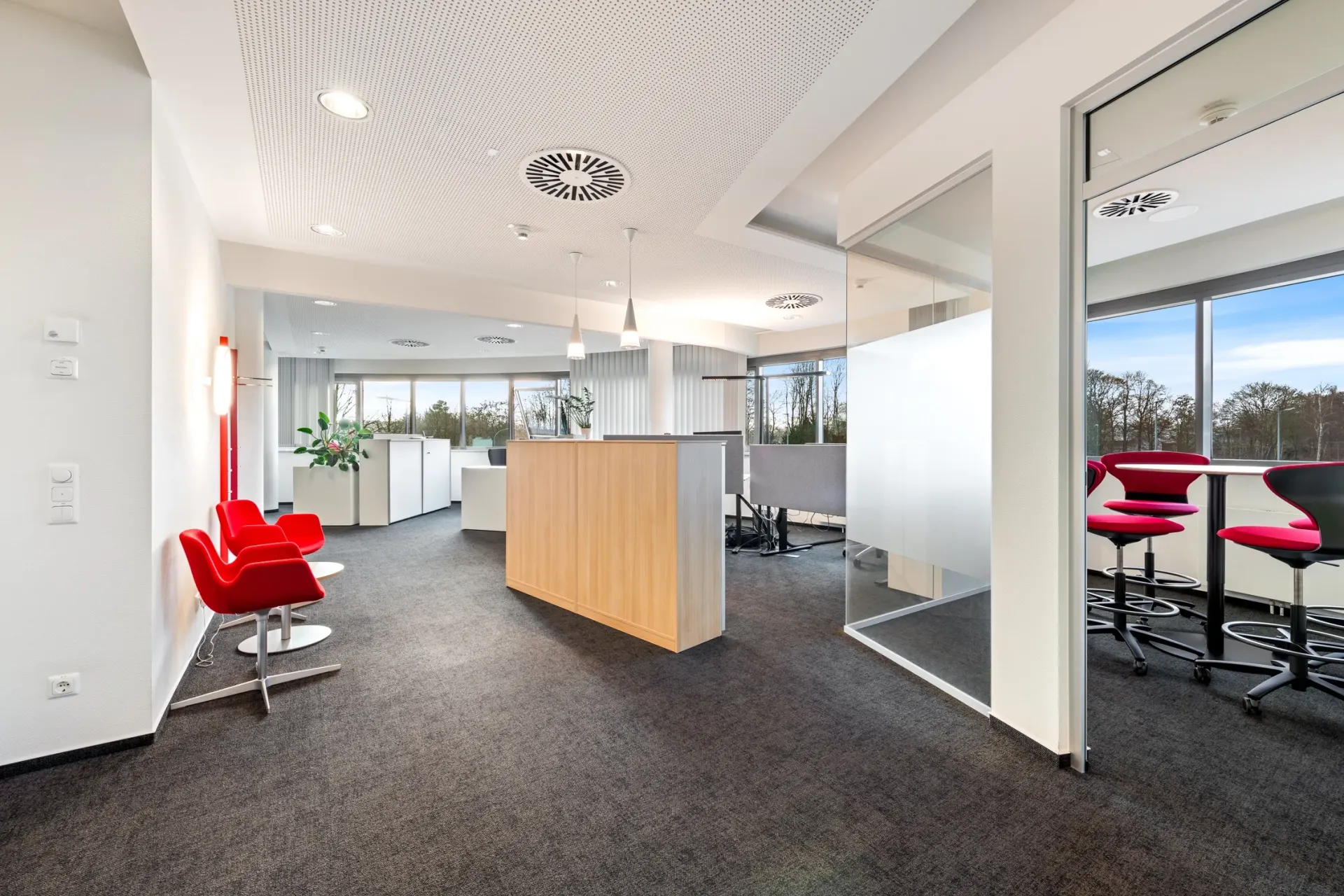 Buroräume Infopoint Stade