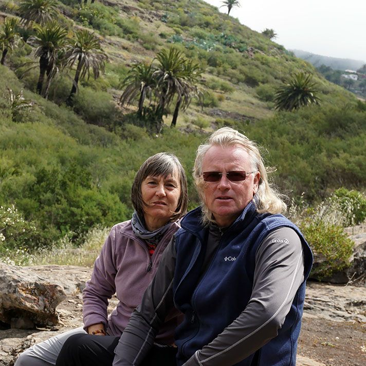 Brigitte Stricker und Volker Mohns Brigitte Stricker und Volker Mohns von MONTEMAR TOURS La Gomera